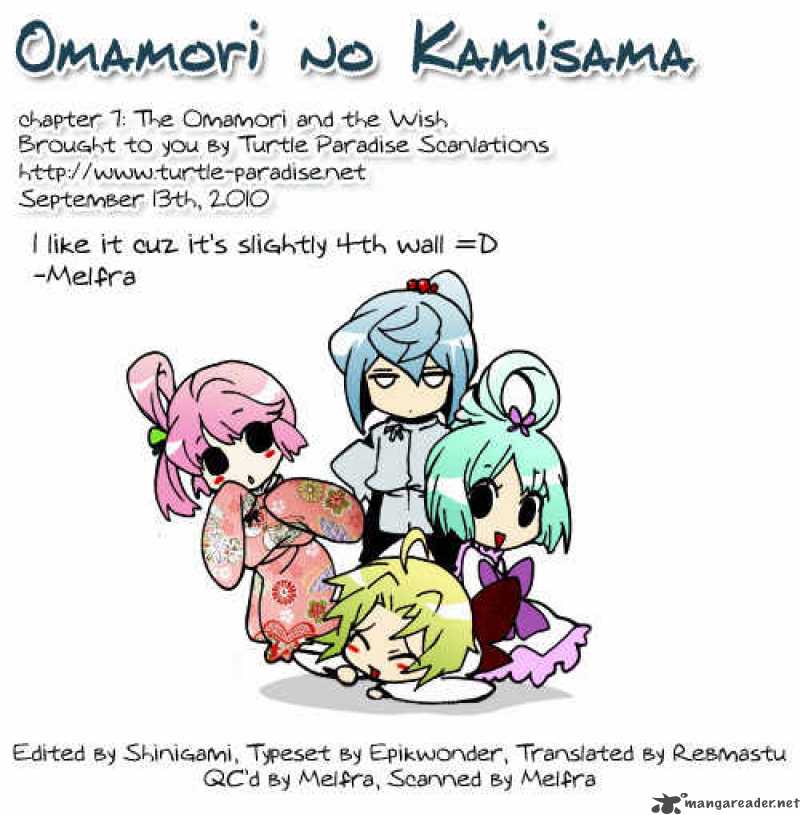 Omamori No Kamisama Chapter 7 Page 34