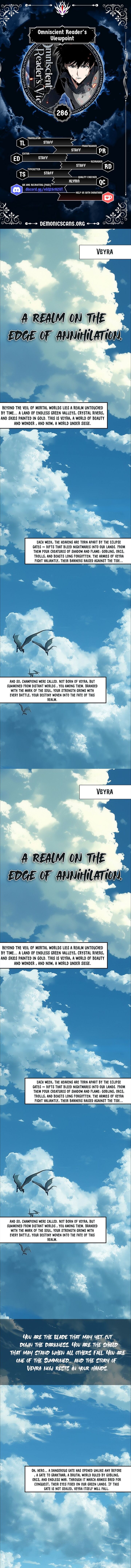 Omniscient Readers Viewpoint Chapter 286 Page 1