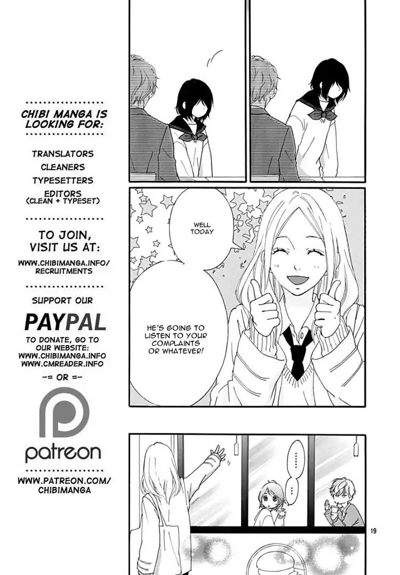 Omoi Omoware Furi Furare Chapter 36 Page 19