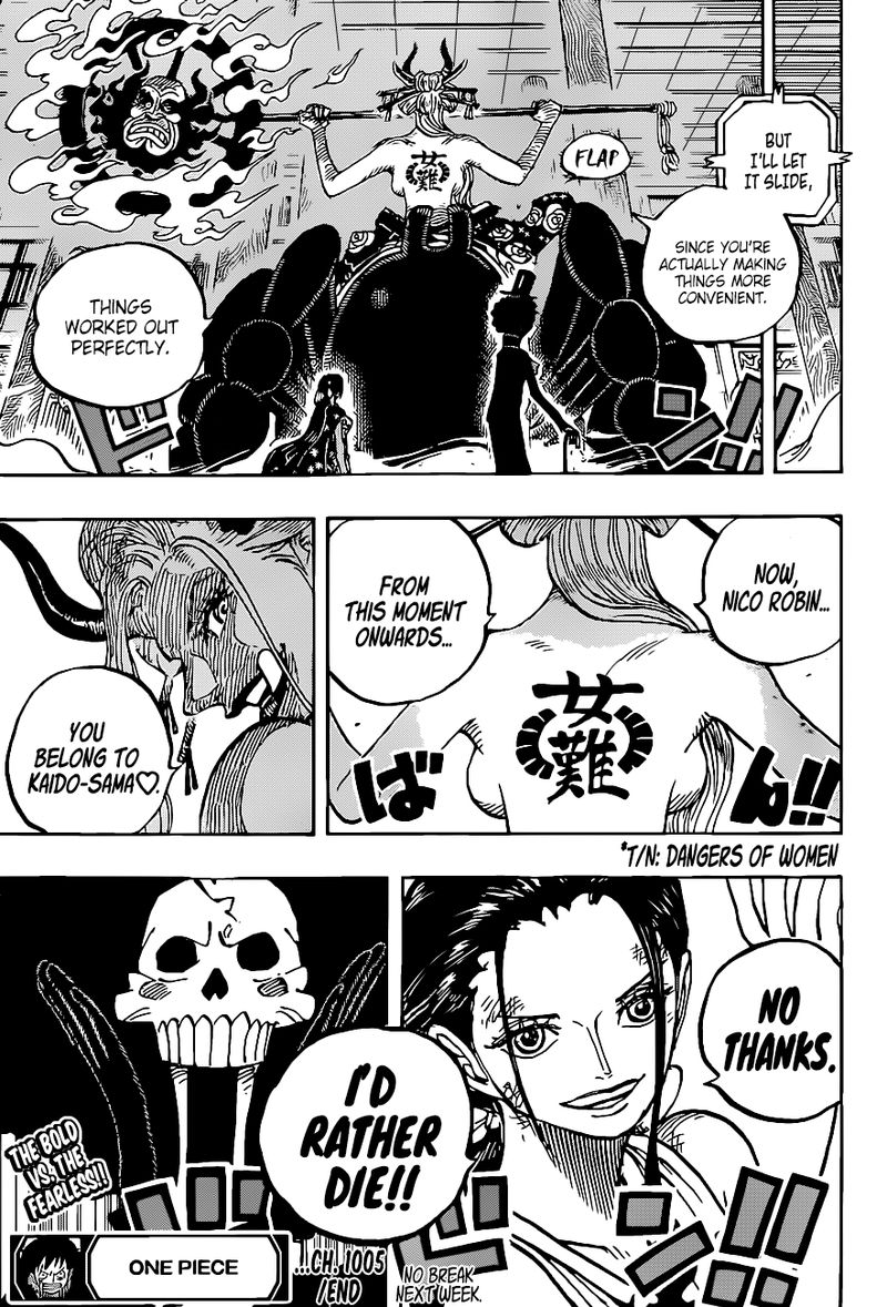 One Piece Chapter 1005 Page 16