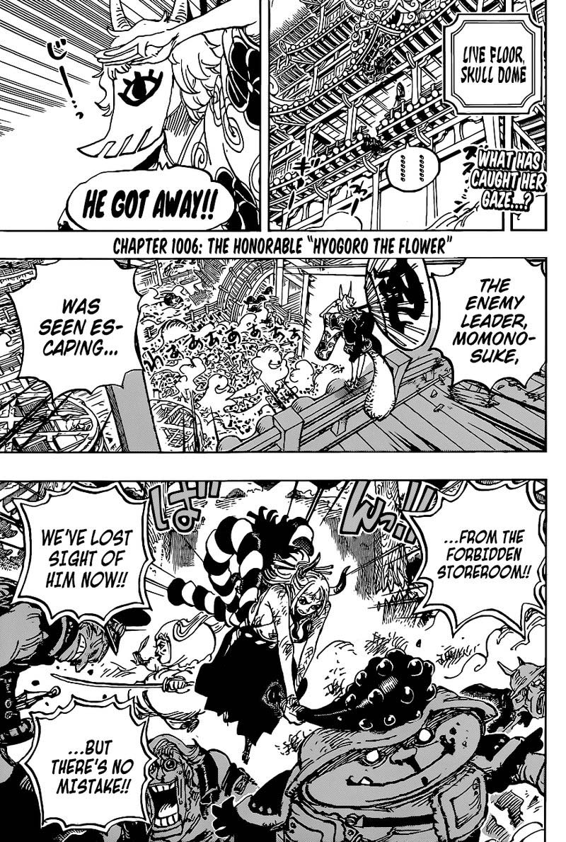 One Piece Chapter 1006 Page 3