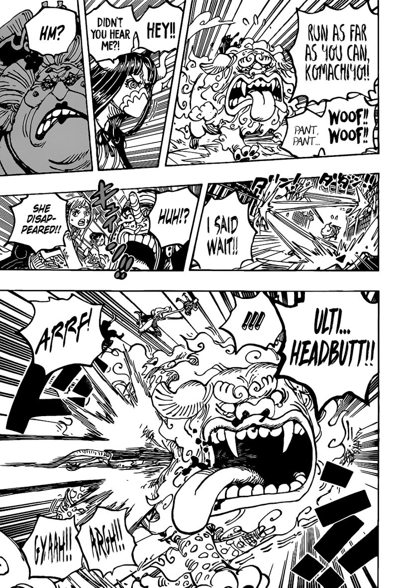 One Piece Chapter 1012 Page 13