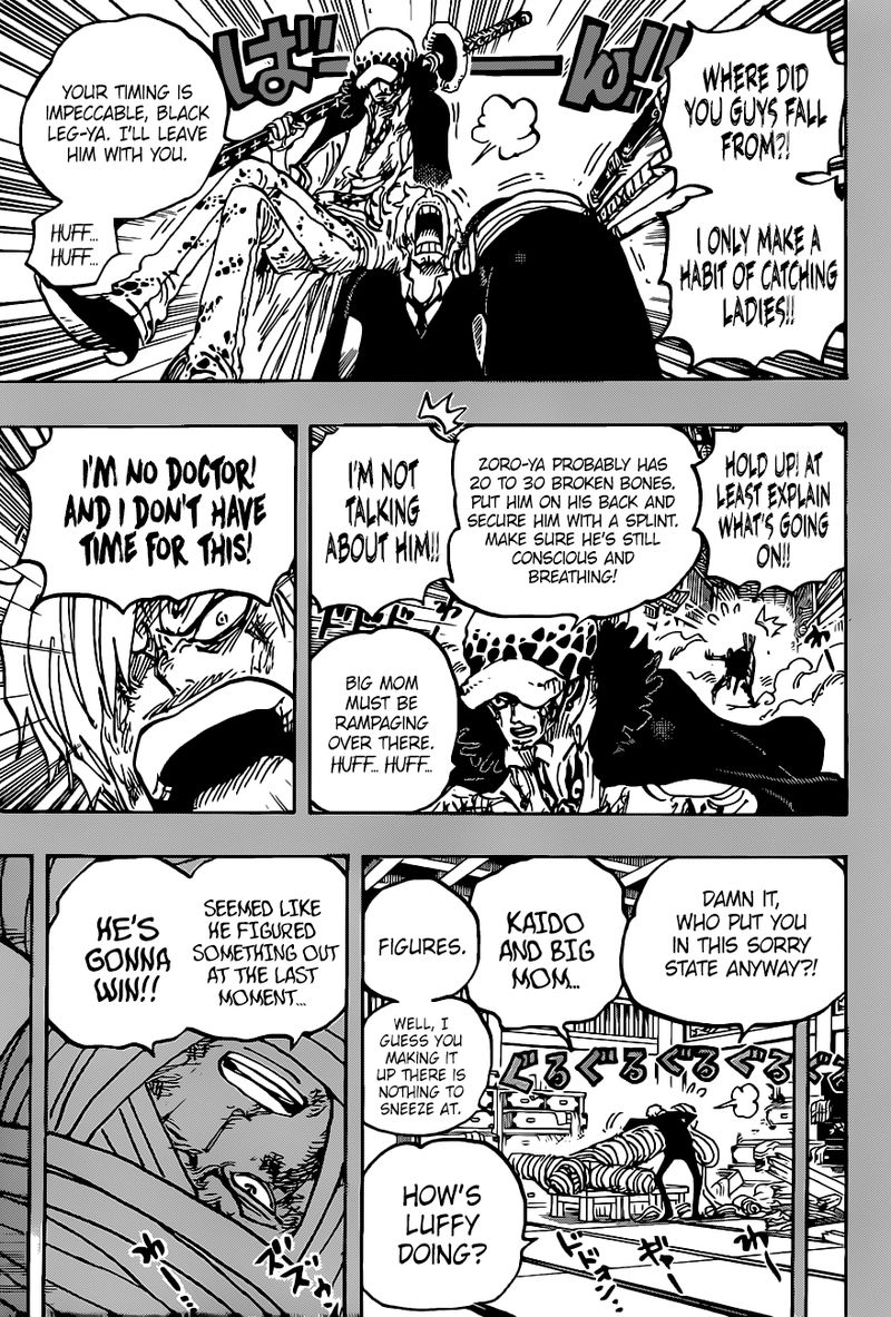 One Piece Chapter 1012 Page 9