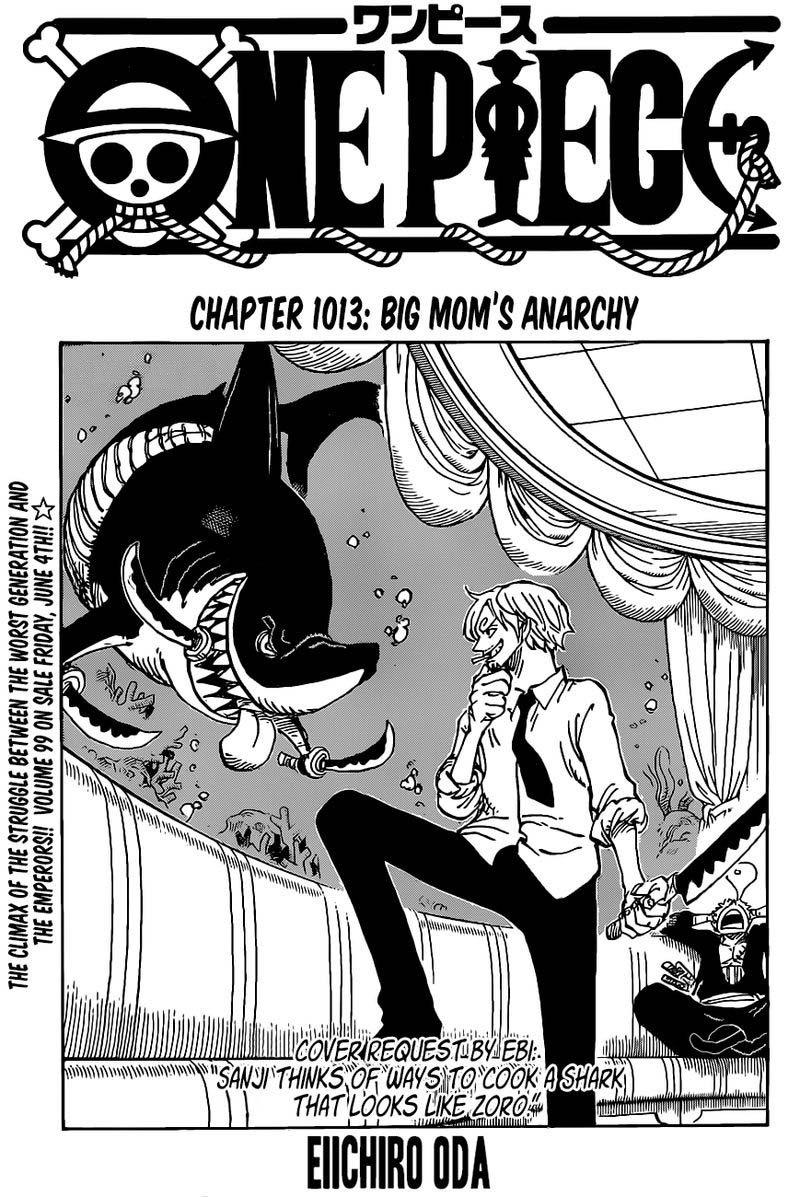 One Piece Chapter 1013 Page 1