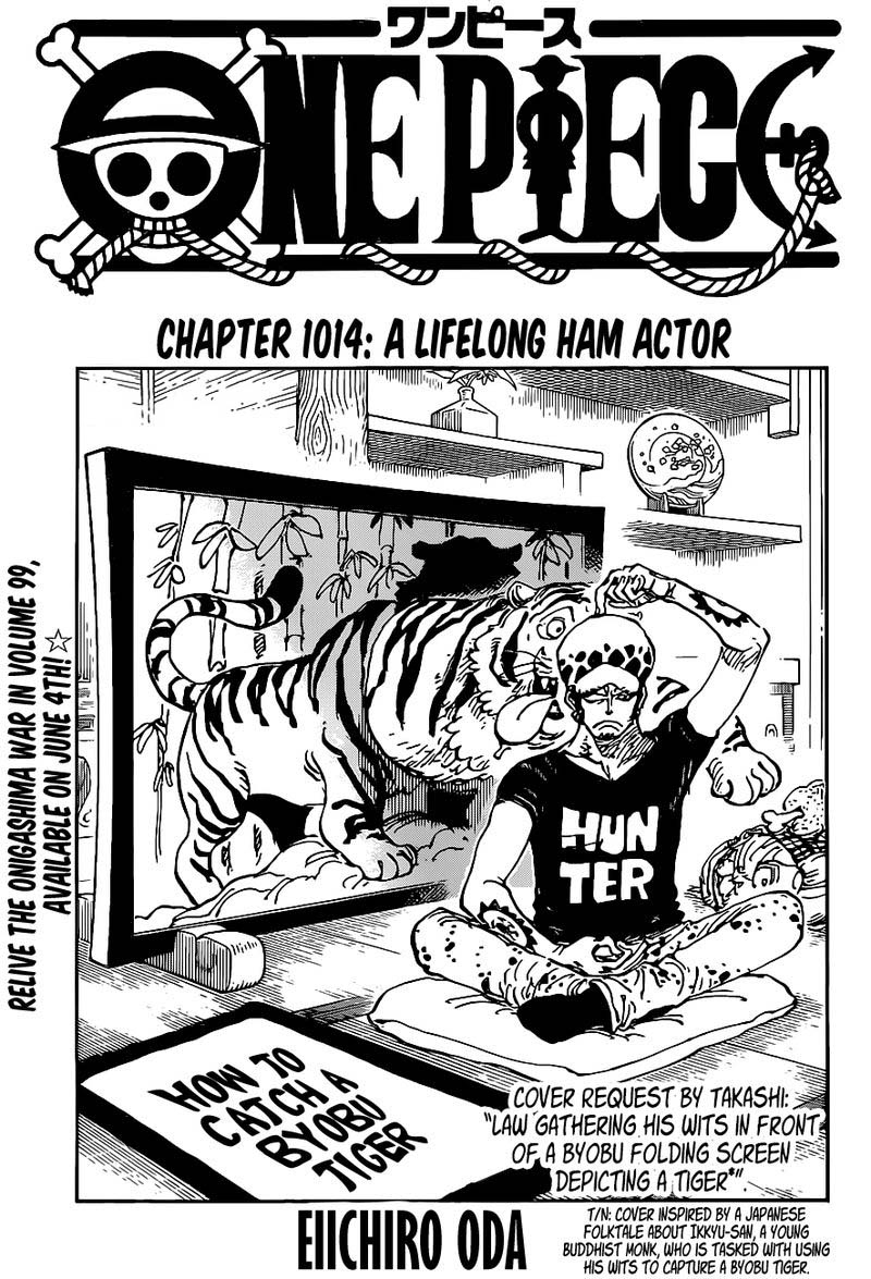 One Piece Chapter 1014 Page 1