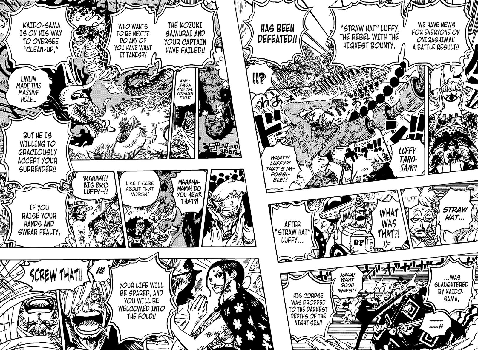 One Piece Chapter 1014 Page 8