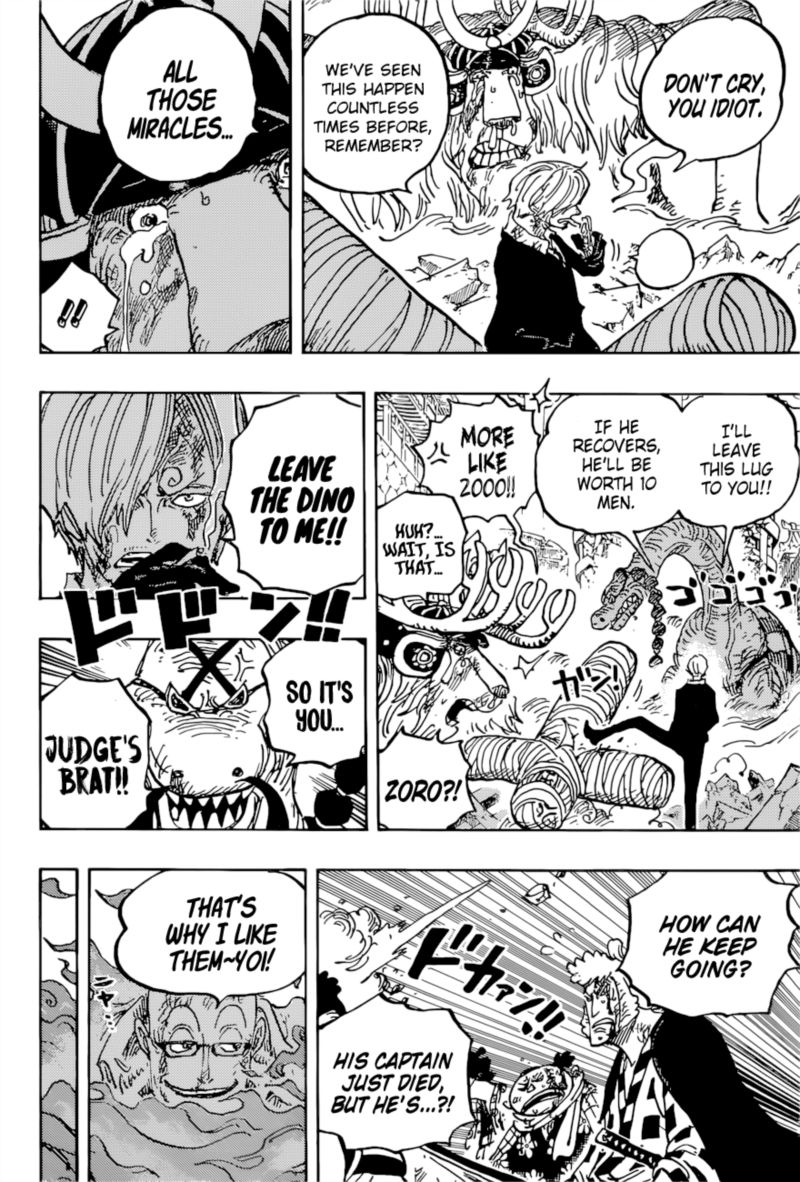 One Piece Chapter 1015 Page 7