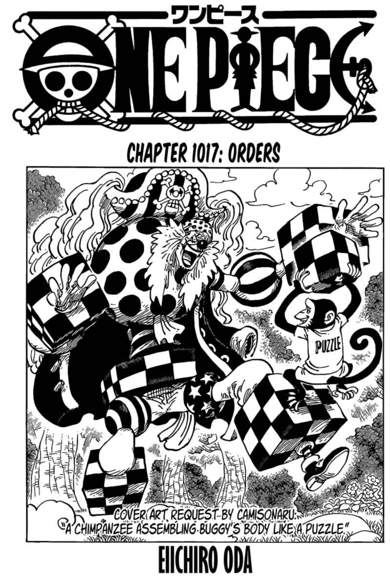 One Piece Chapter 1017 Page 1