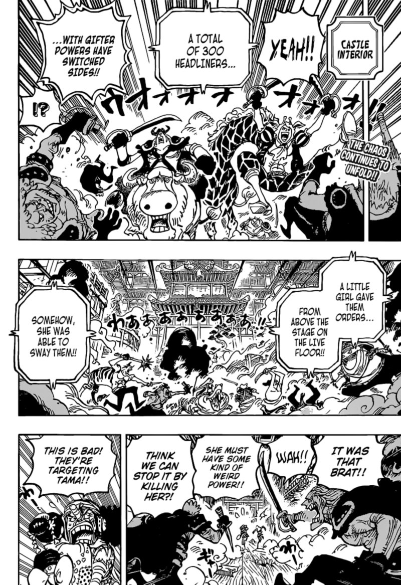 One Piece Chapter 1018 Page 2