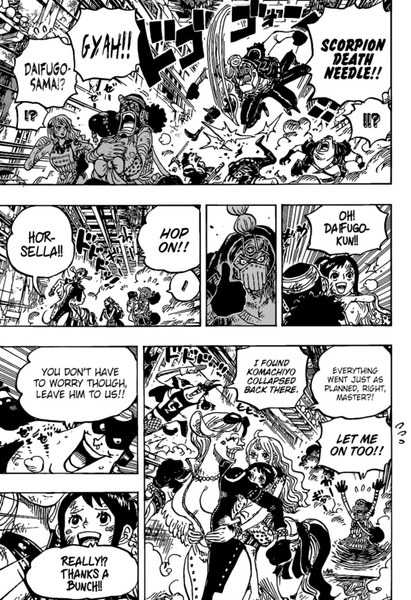 One Piece Chapter 1018 Page 3