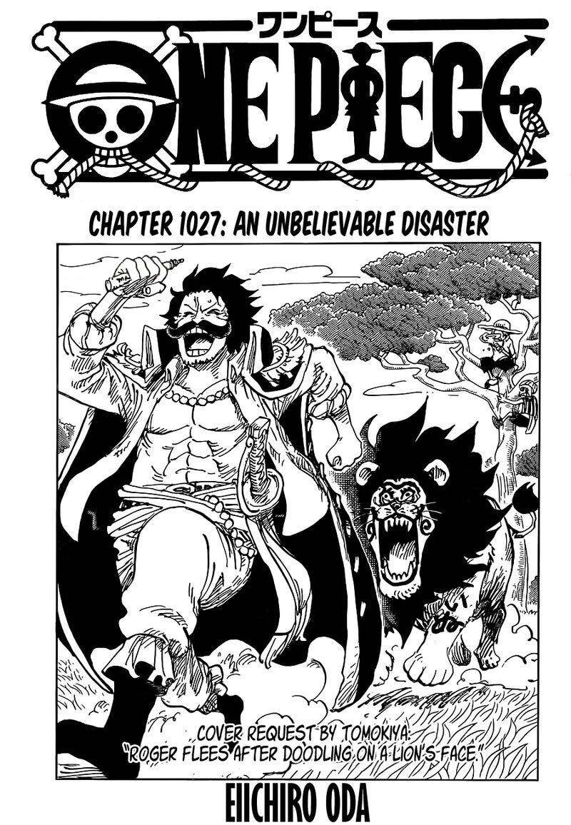 One Piece Chapter 1027 Page 1