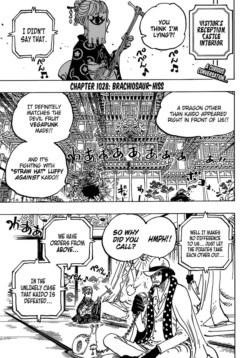 One Piece Chapter 1028 Page 3