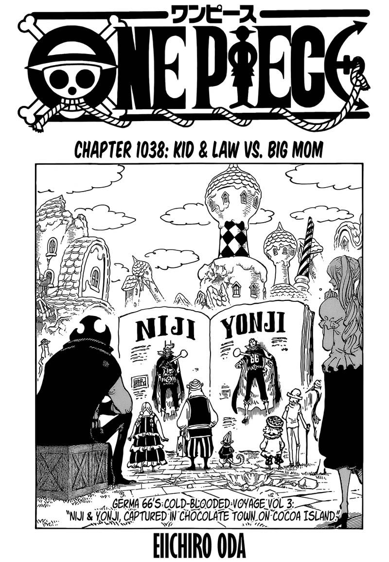 One Piece Chapter 1038 Page 1