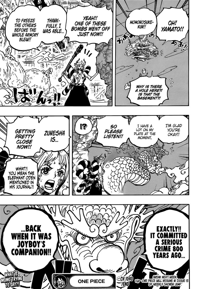 One Piece Chapter 1040 Page 12