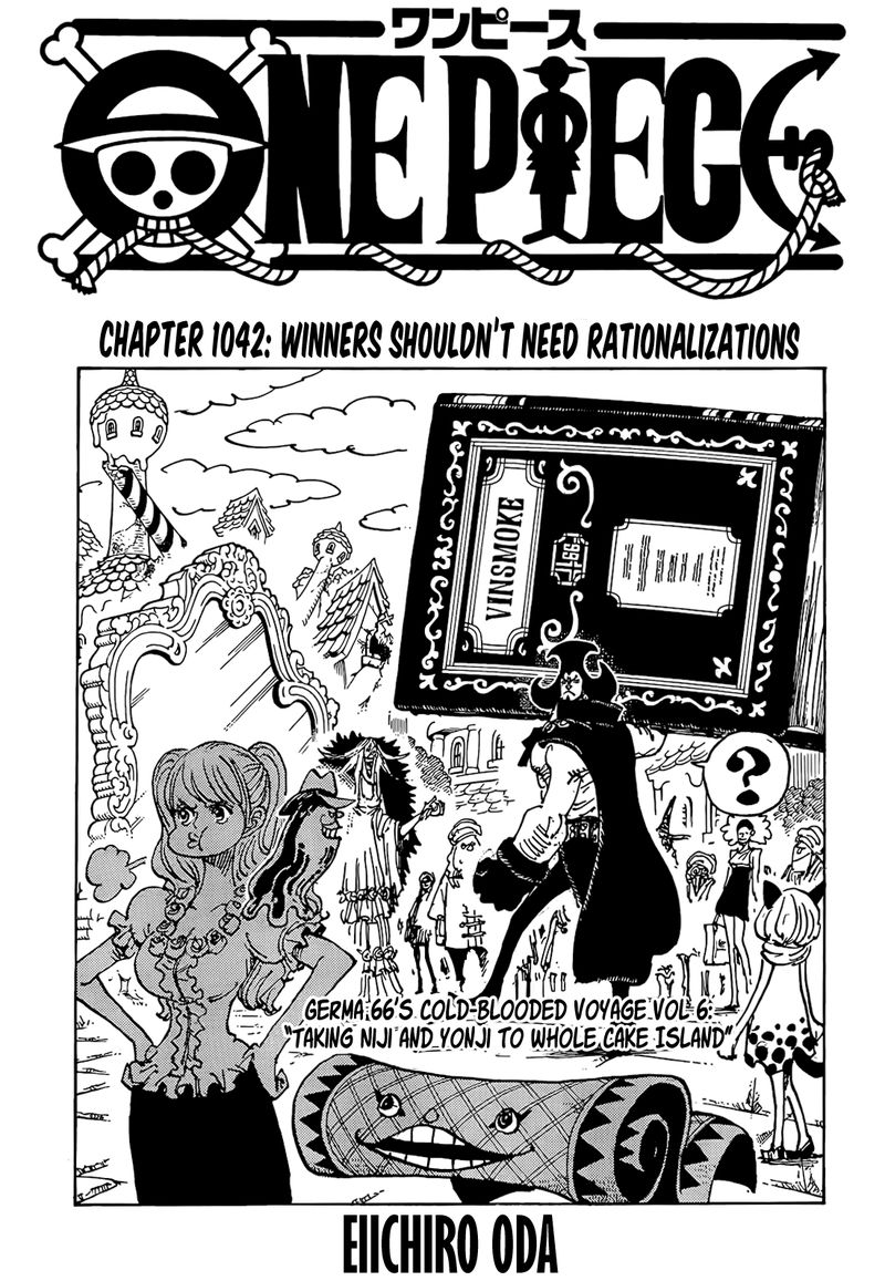 One Piece Chapter 1042 Page 1