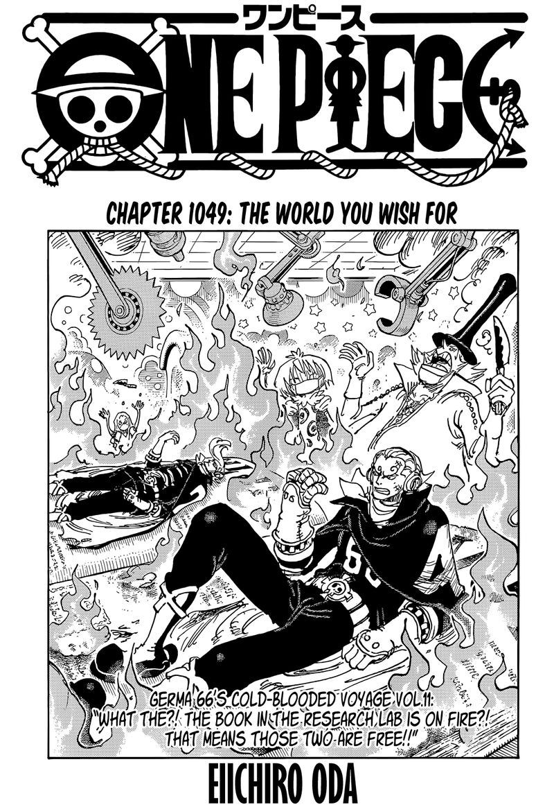 One Piece Chapter 1049 Page 1