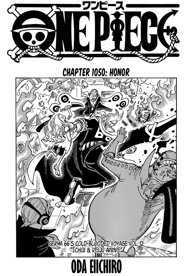 One Piece Chapter 1050 Page 1