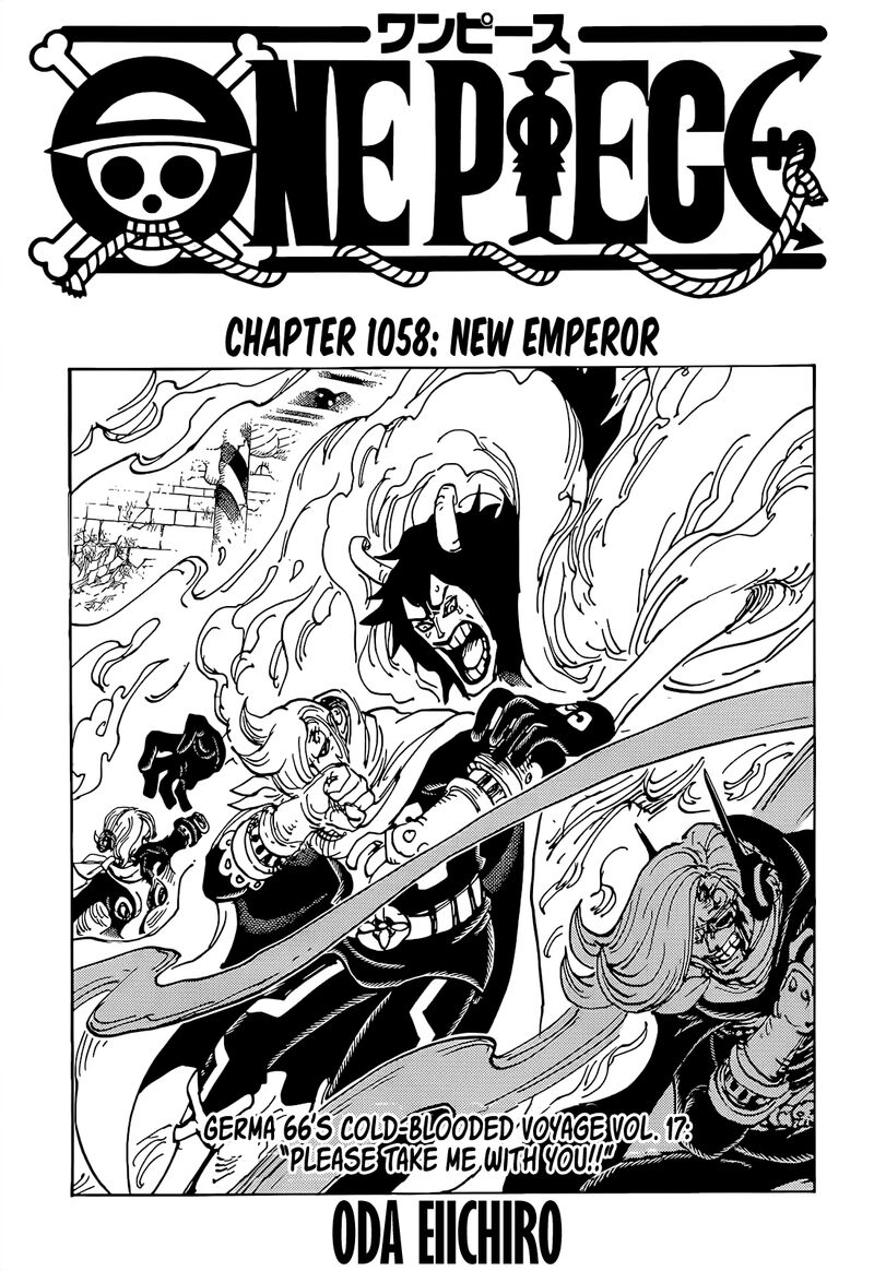 One Piece Chapter 1058 Page 1