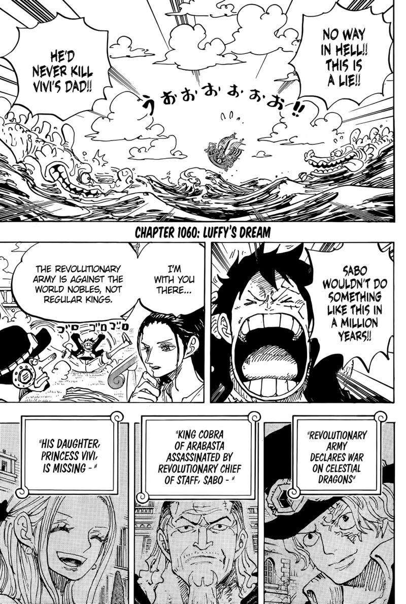 One Piece Chapter 1060 Page 3