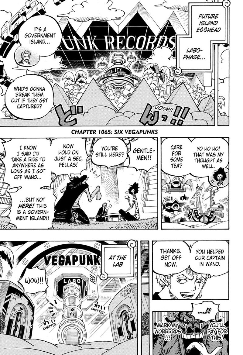 One Piece Chapter 1065 Page 3