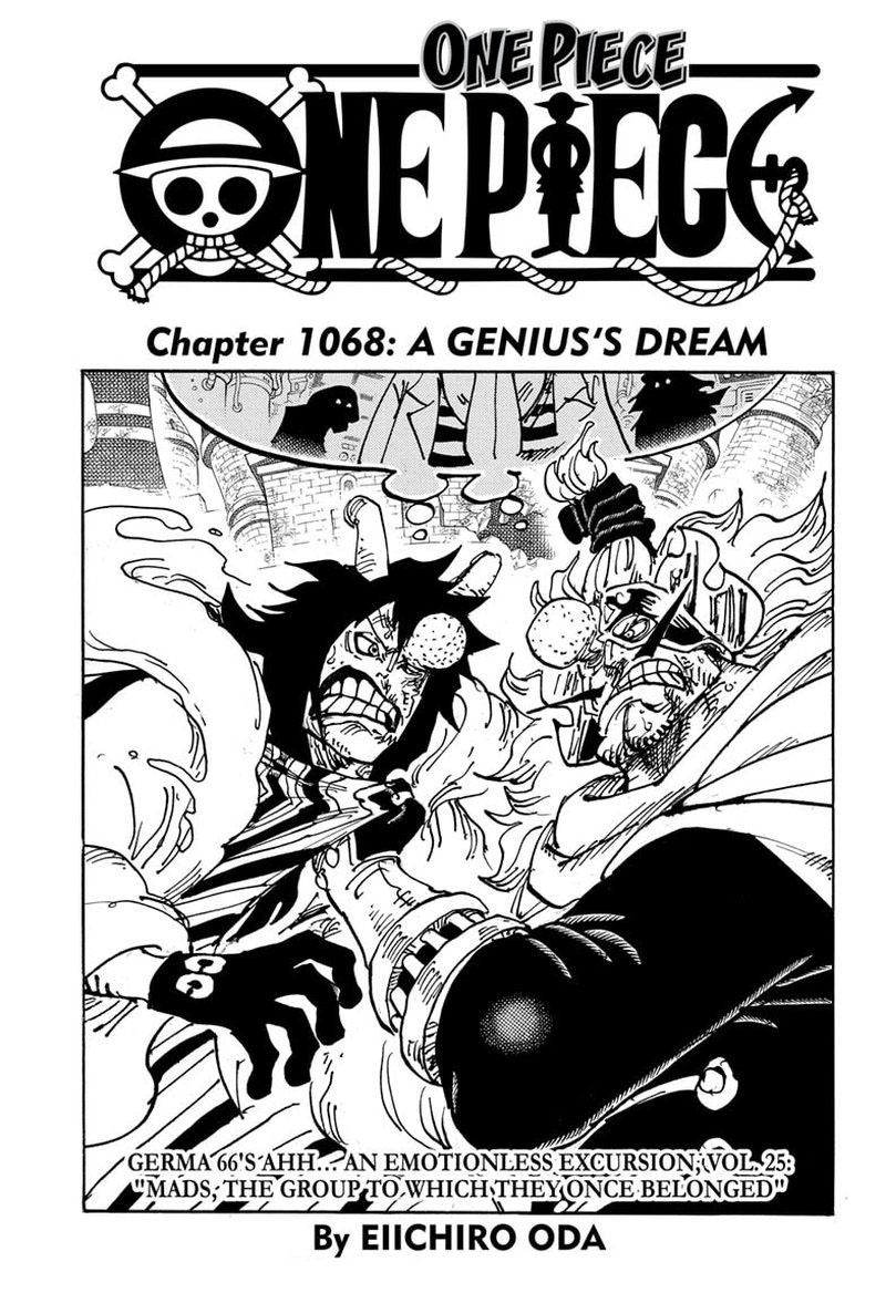 One Piece Chapter 1068 Page 1