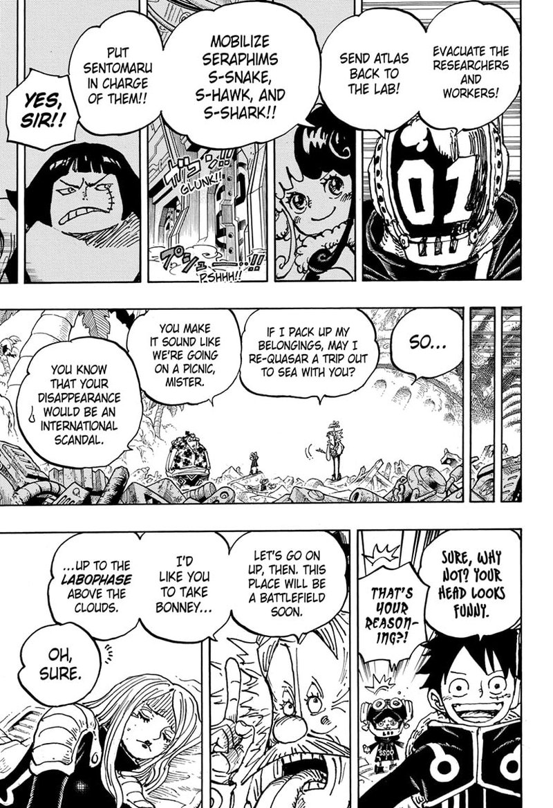 One Piece Chapter 1068 Page 11