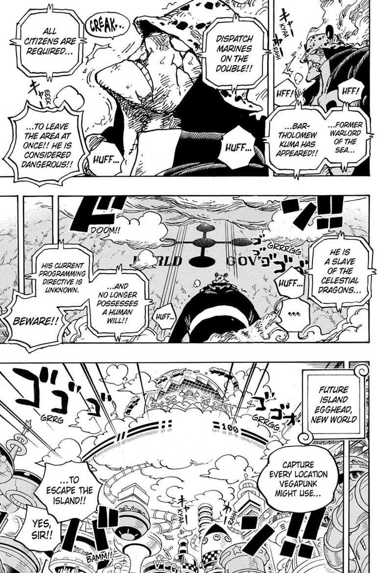 One Piece Chapter 1071 Page 5