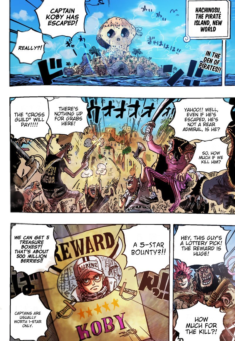 One Piece Chapter 1080a Page 2