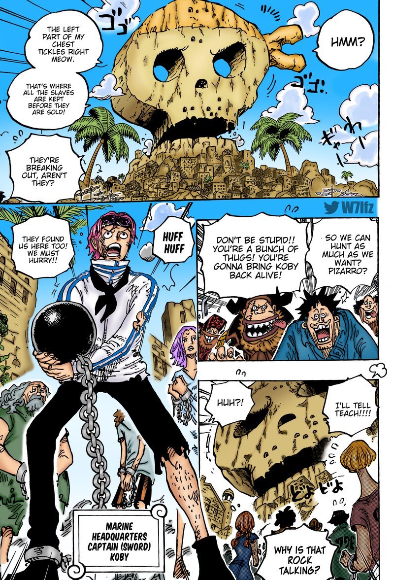 One Piece Chapter 1080a Page 3