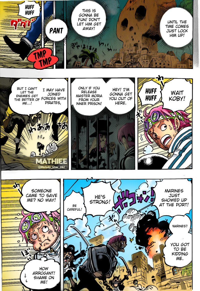 One Piece Chapter 1080a Page 8