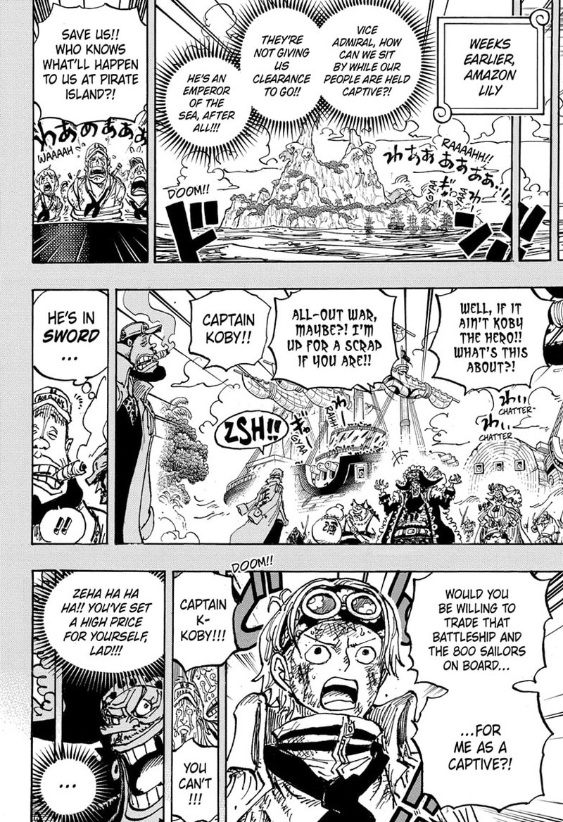 One Piece Chapter 1088 Page 3
