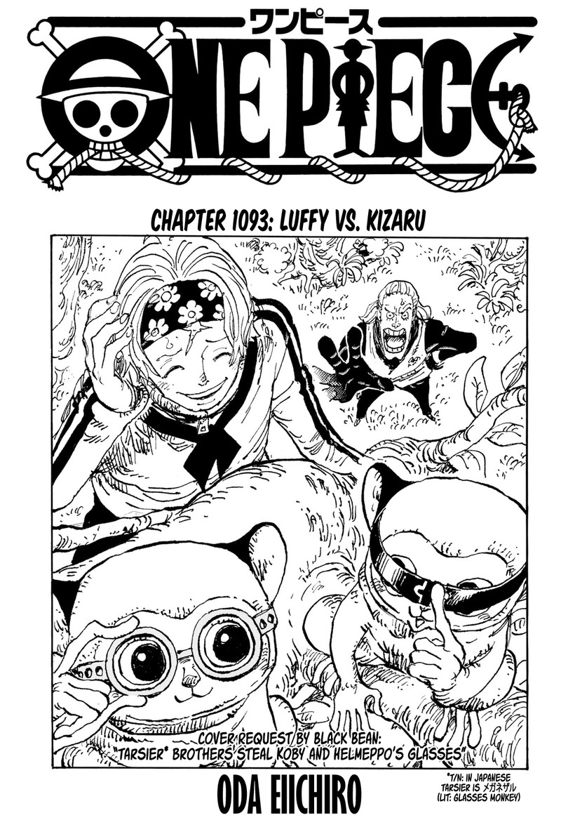 One Piece Chapter 1093 Page 1