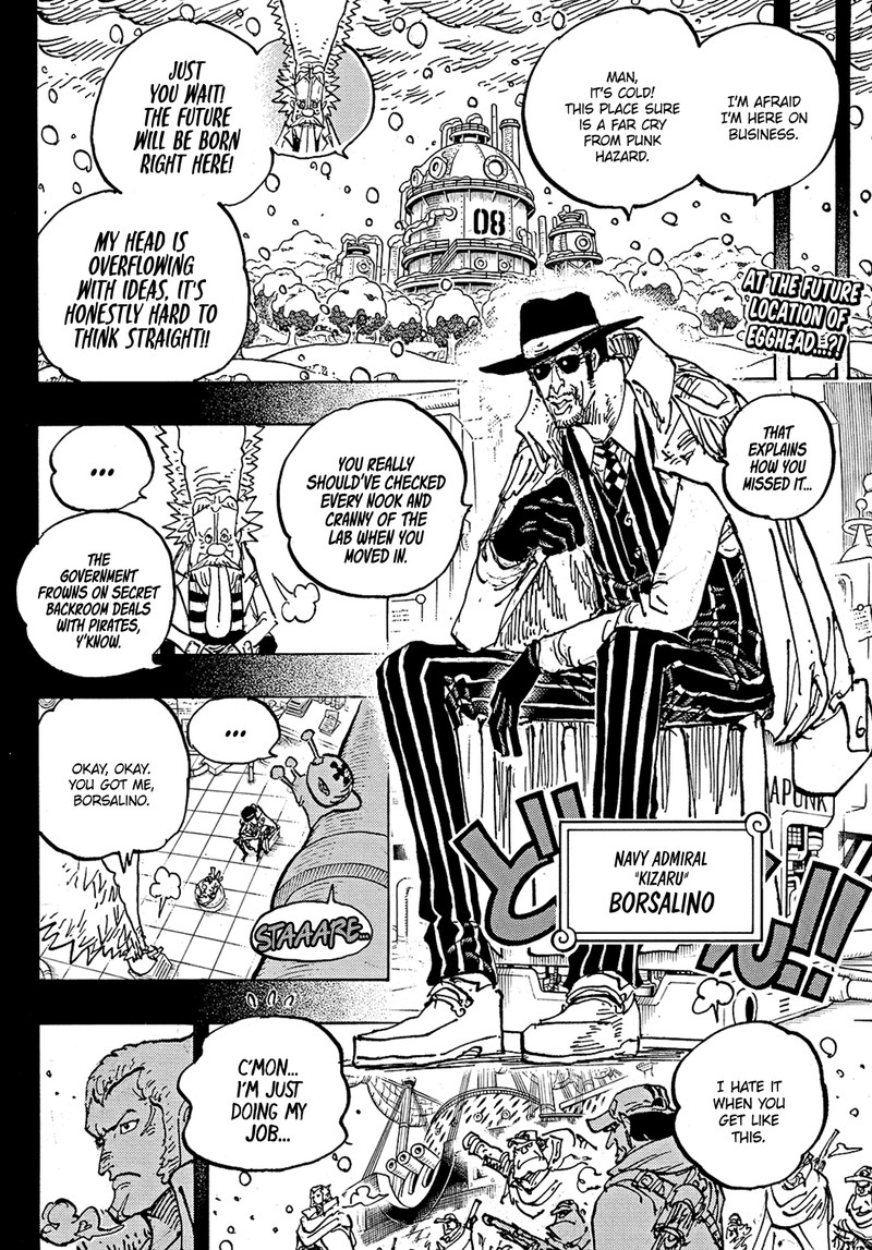 One Piece Chapter 1100 Page 2