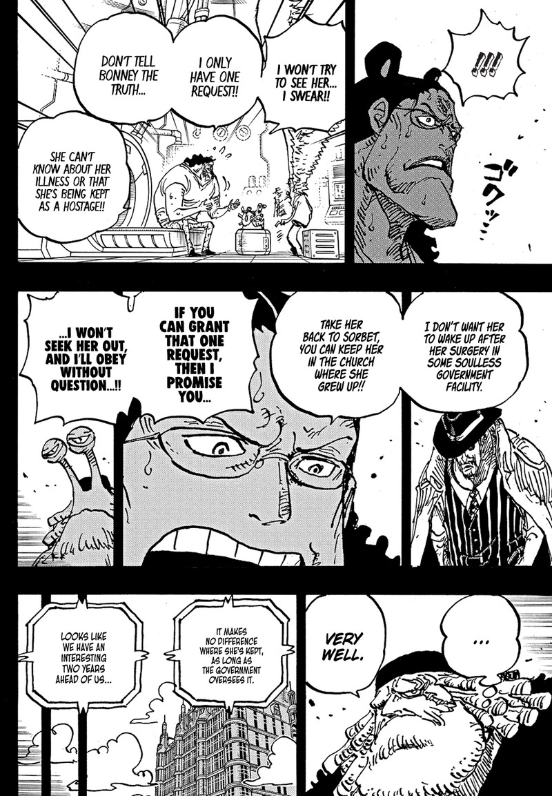 One Piece Chapter 1100 Page 8