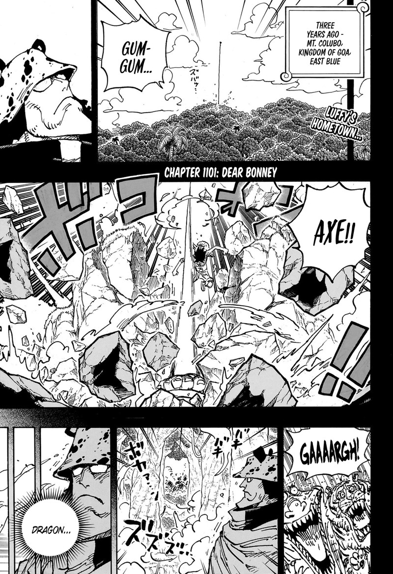 One Piece Chapter 1101 Page 3