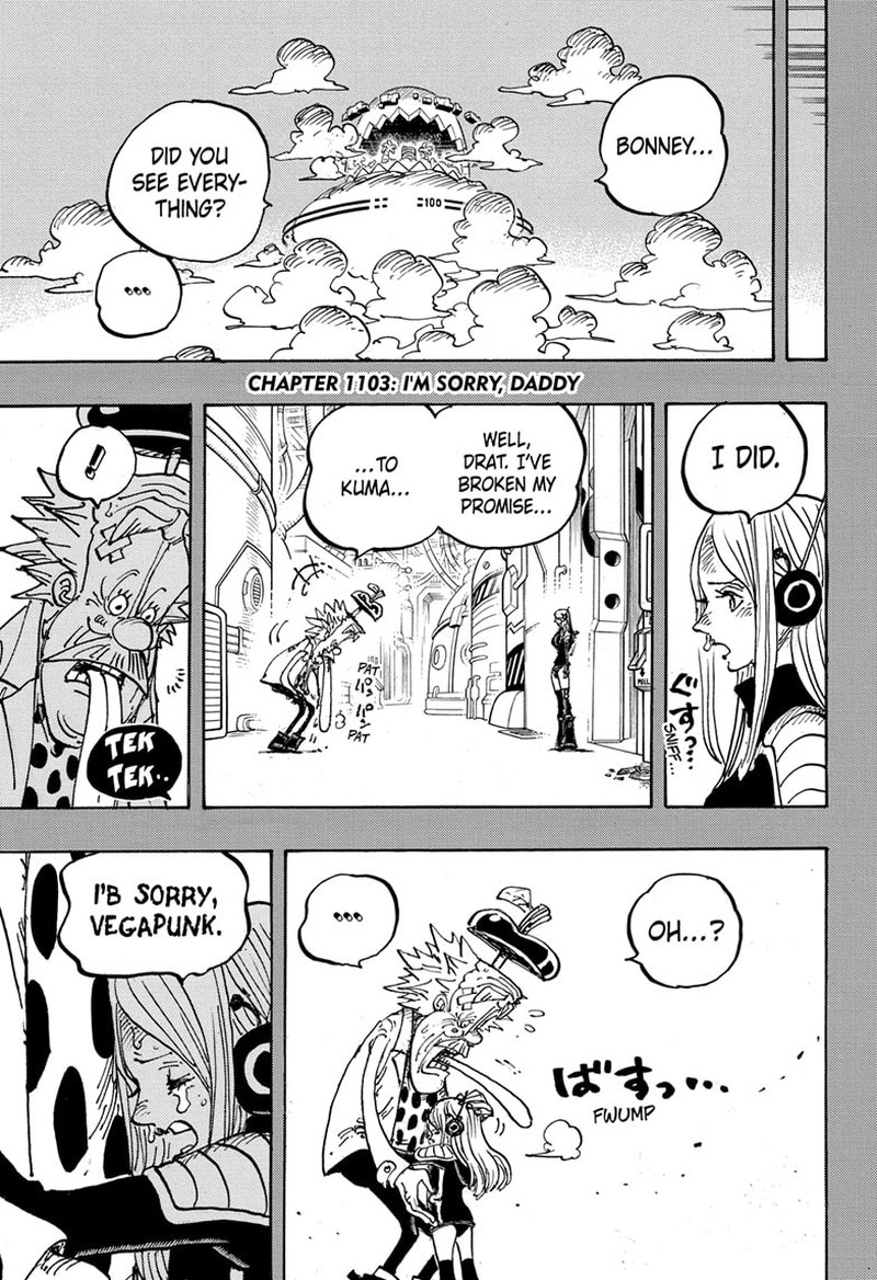One Piece Chapter 1103 Page 3
