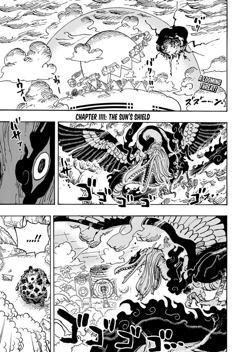 One Piece Chapter 1111 Page 3