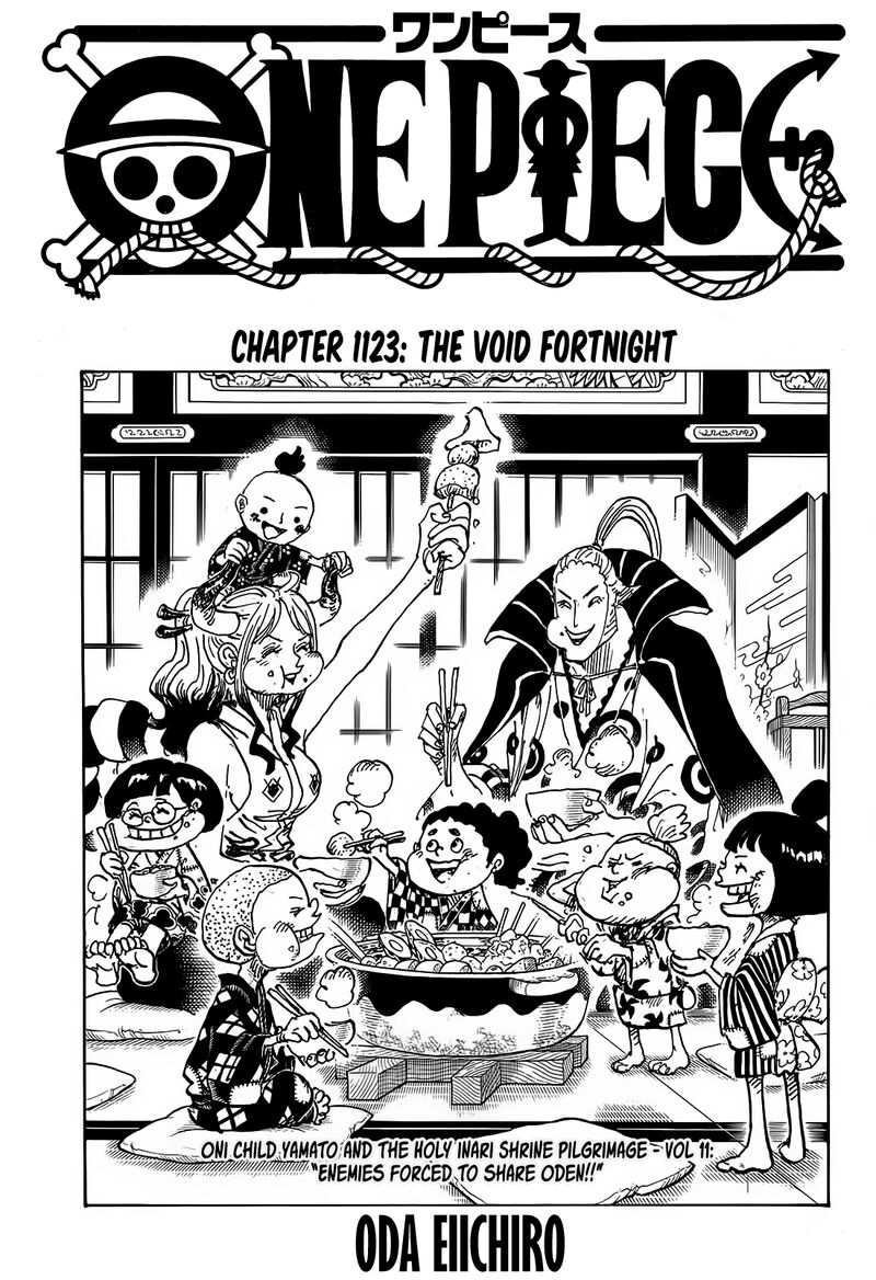 One Piece Chapter 1123 Page 1