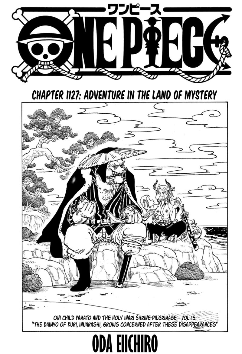 One Piece Chapter 1127 Page 1