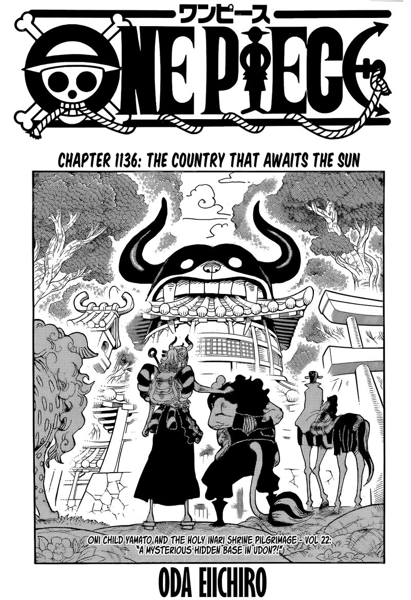 One Piece Chapter 1136 Page 1