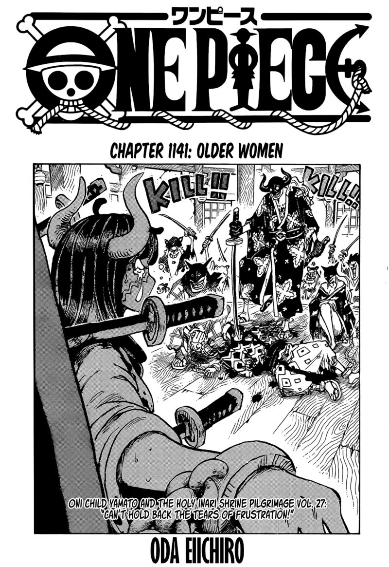 One Piece Chapter 1141 Page 1