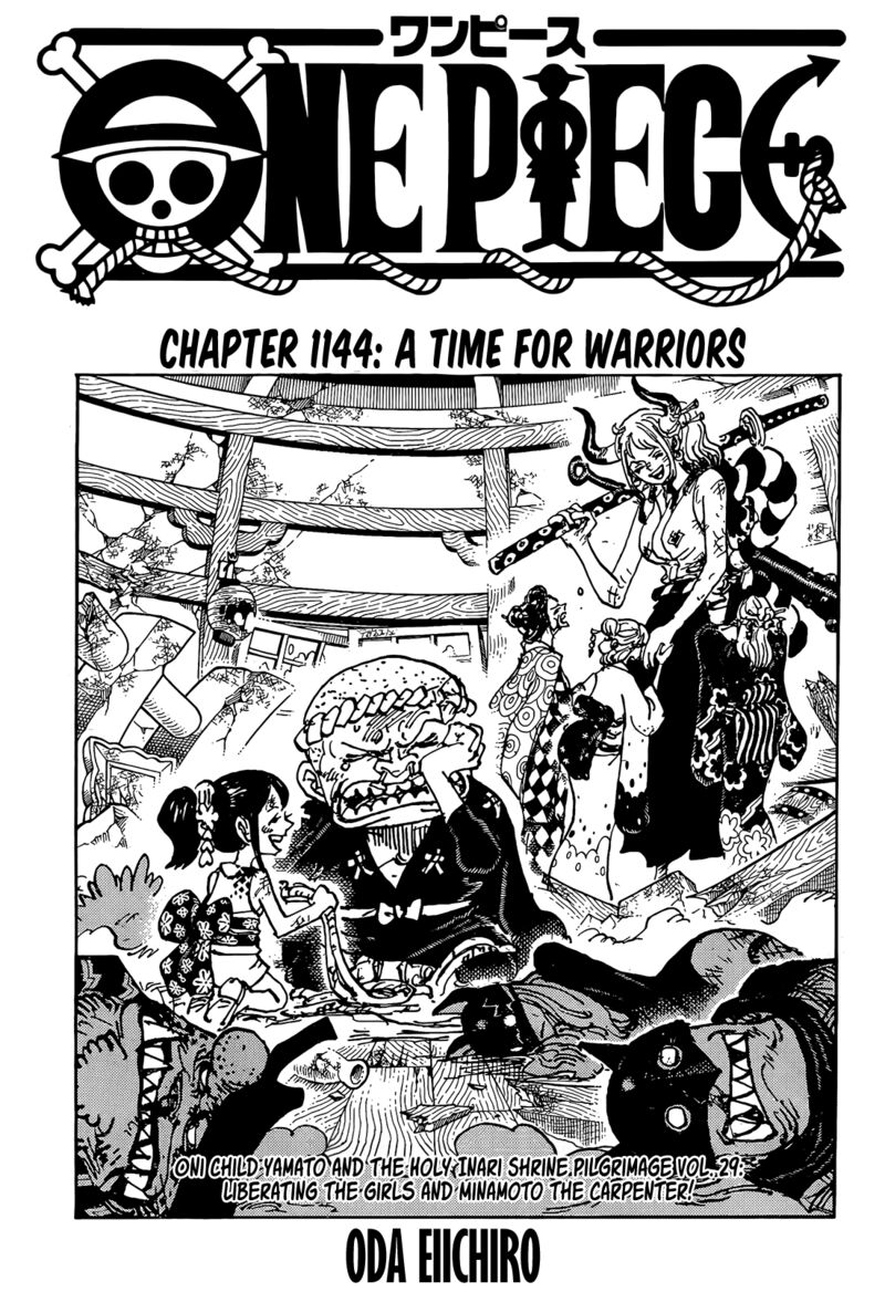 One Piece Chapter 1144 Page 1