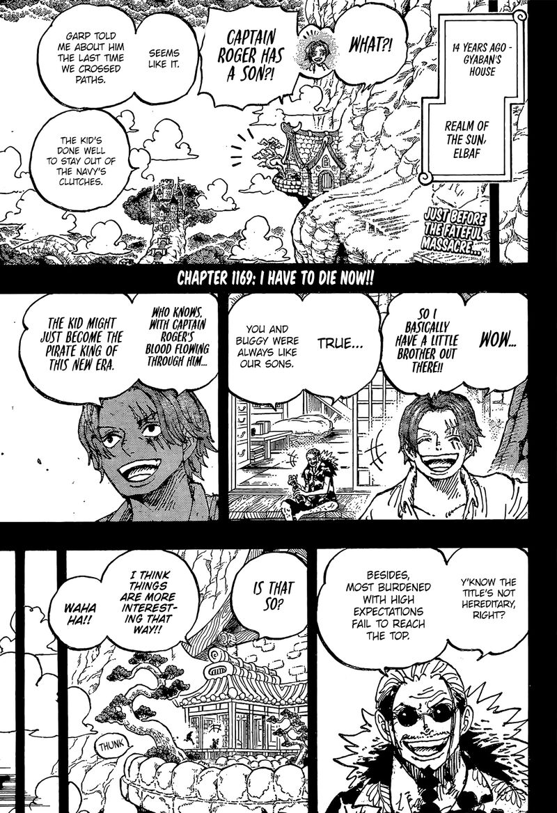 One Piece Chapter 1169 Page 4