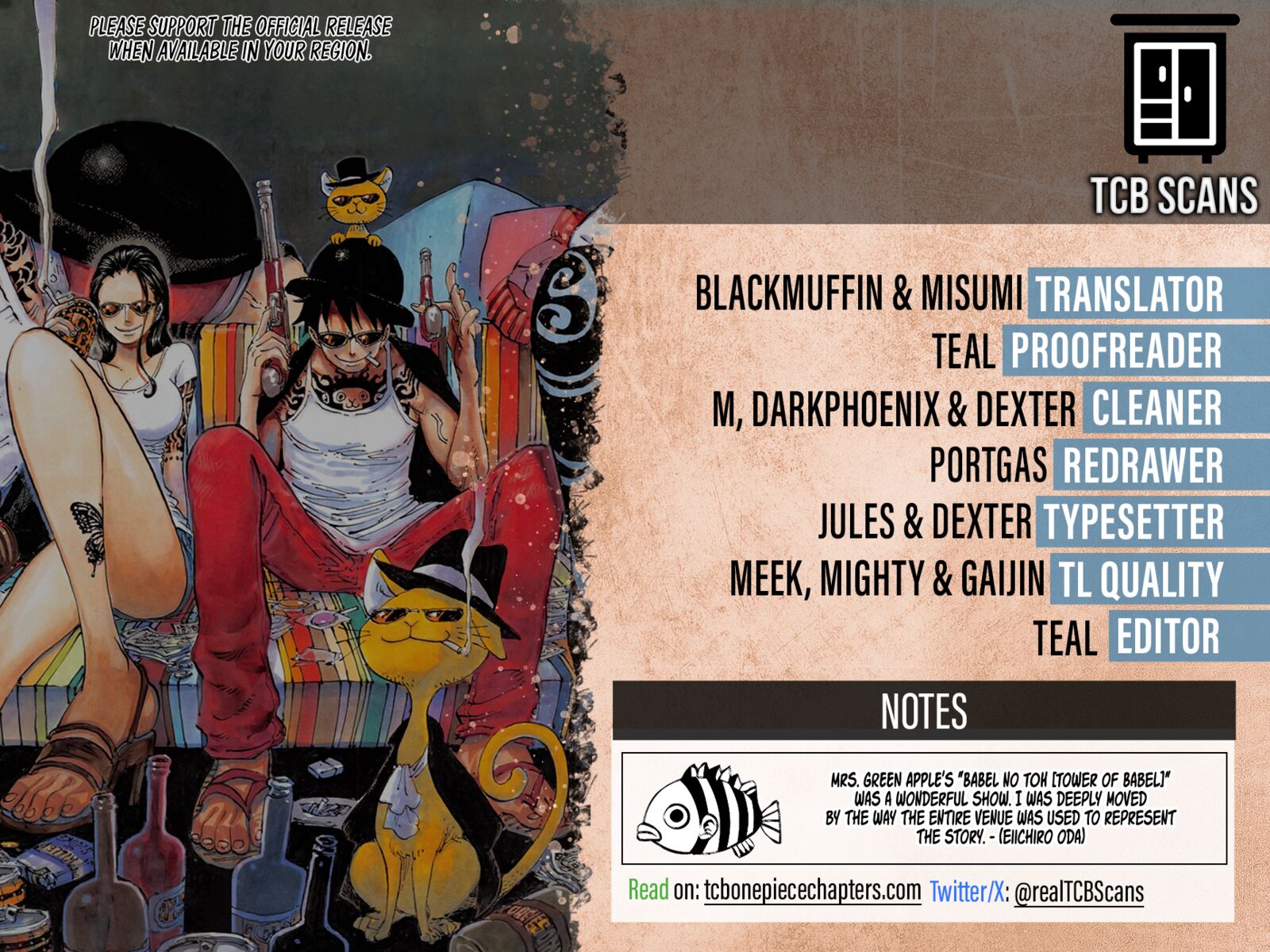 One Piece Chapter 1171 Page 2