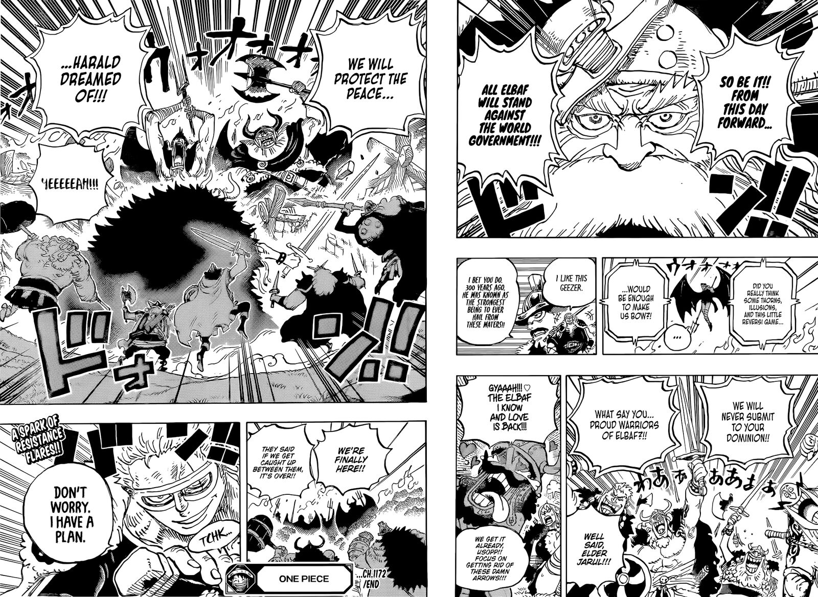 One Piece Chapter 1172 Page 7