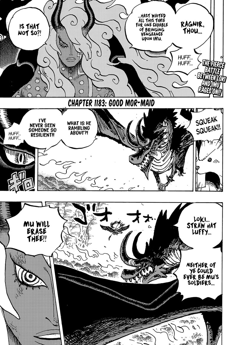 One Piece Chapter 1183 Page 2