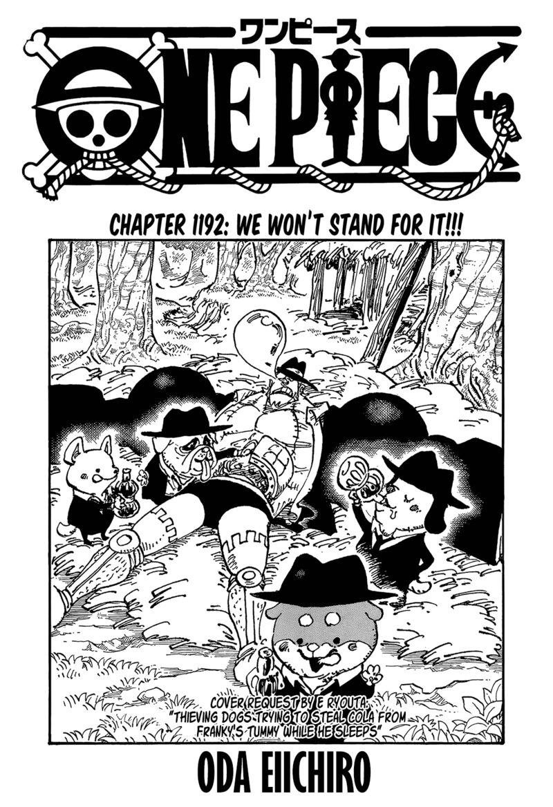 One Piece Chapter 1192 Page 2