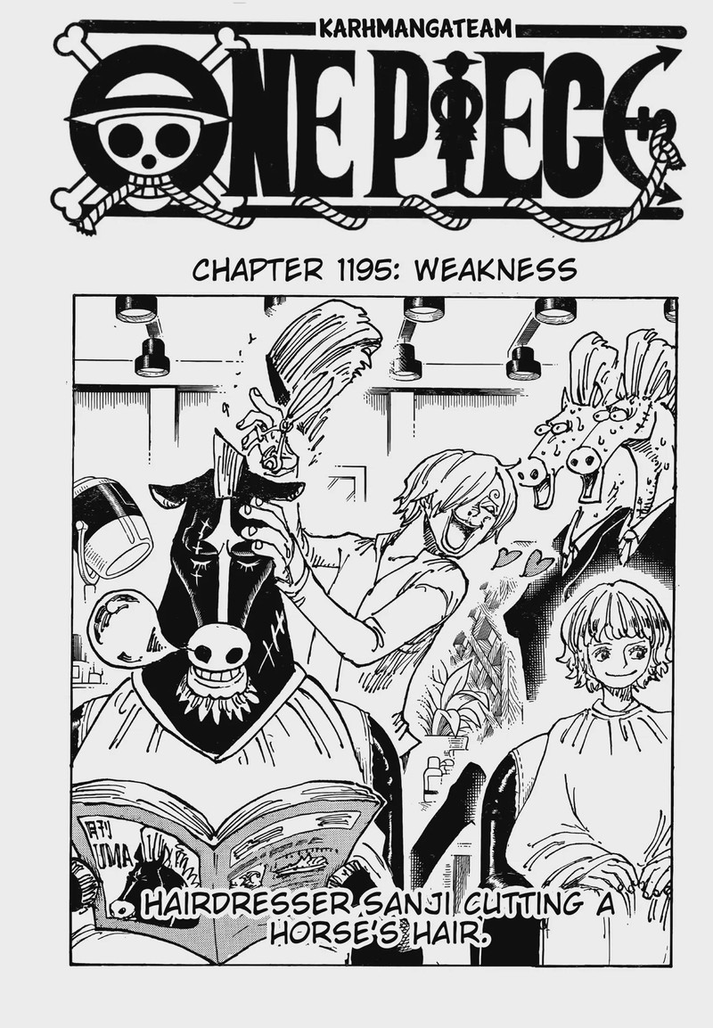One Piece Chapter 1195 Page 1