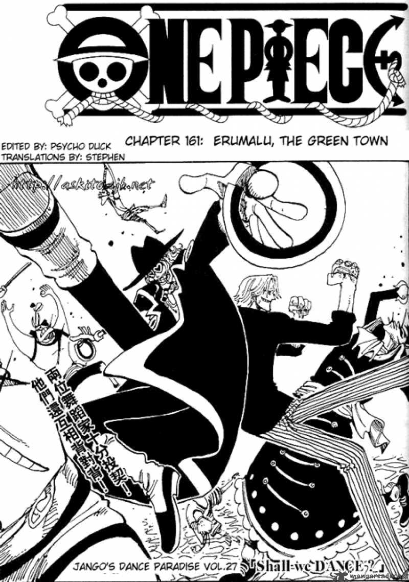 One Piece Chapter 161 Page 1