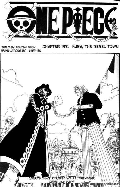 One Piece Chapter 163 Page 1